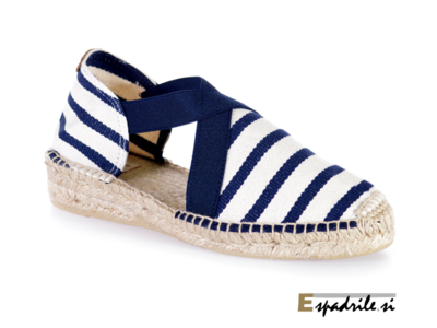 EVA NAVY - Espadrile Toni Pons